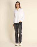 Camicia in misto seta