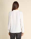 Camicia in misto seta