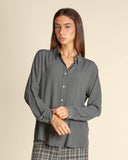 Camicia in misto seta