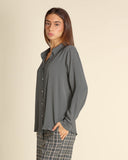Camicia in misto seta
