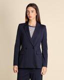 Giacca doppipetto in jersey