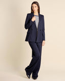 Giacca doppipetto in jersey