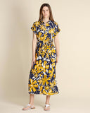 Chemisier in viscosa a fantasia