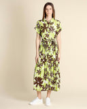 Abito in viscosa a fantasia