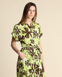 Robe en viscose à motif
