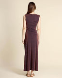 Abito in jersey con lurex