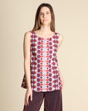 Top in jersey con lurex