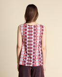 Top in jersey con lurex