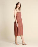 Robe en viscose à motif