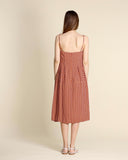 Robe en viscose à motif