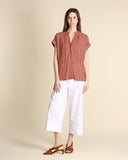 Camicia in viscosa a fanatsia