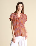 Camicia in viscosa a fanatsia