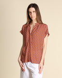 Camicia in viscosa a fanatsia