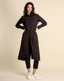 Slim poplin trousers