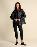 Nappa leather jacket