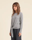 Maglia in lana con nodo