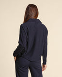 Maglia a polo in lana