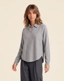Maglia a polo in lana