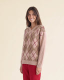 Maglia ad intarsio