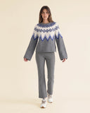 Maglia jacquard