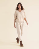 Maglia in cashmere, seta e lana