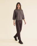 Maglia in cashmere, seta e lana