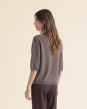 Maglia in cashmere, seta e lana