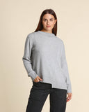 Maglia in cashmere, seta e lana