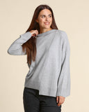 Maglia in cashmere, seta e lana