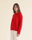 Maglia in cashmere, seta e lana