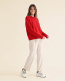 Maglia in cashmere, seta e lana