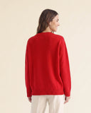 Maglia in cashmere, seta e lana