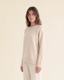 Maglia in cashmere,seta e lana