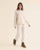 Maglia in cashmere,seta e lana