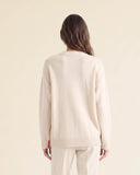 Maglia in cashmere,seta e lana