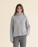 Maglia in cashmere, seta e lana