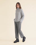 Maglia in cashmere, seta e lana