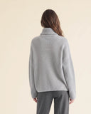Maglia in cashmere, seta e lana