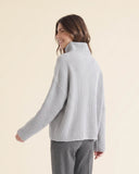 Maglia in cashmere, seta e lana