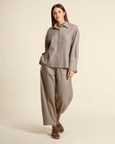 Camicia in misto cashmere