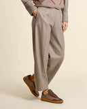 Pantaloni in misto cashmere