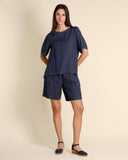 Blusa in lino