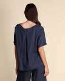 Blusa in lino