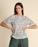 Blusa in mussola di cotone
