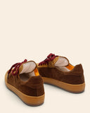 Sneakers in pelle e camoscio