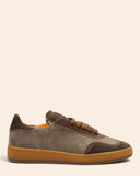 Sneakers in pelle e camoscio
