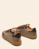 Sneakers in pelle e camoscio