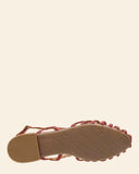 Ballerine in pelle intrecciata