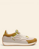 Sneakers in pelle e camoscio