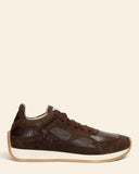 Sneakers in pelle e camoscio